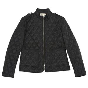 Authentic Burberry Quilted Black Puffer Coat
